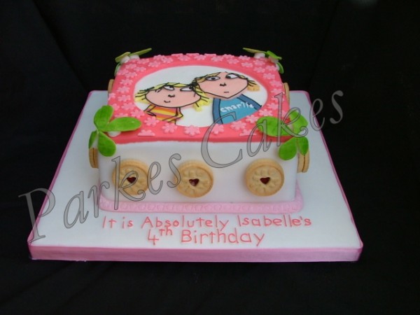 charlie and lola birthday cake